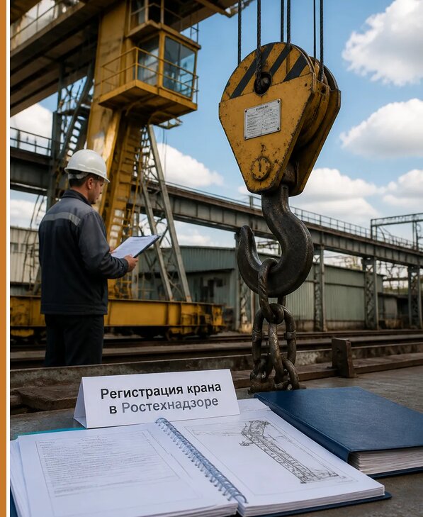 Регистрация крана в Ростехнадзоре в Владимире от 15563 р. | Авеста ОТиПБ